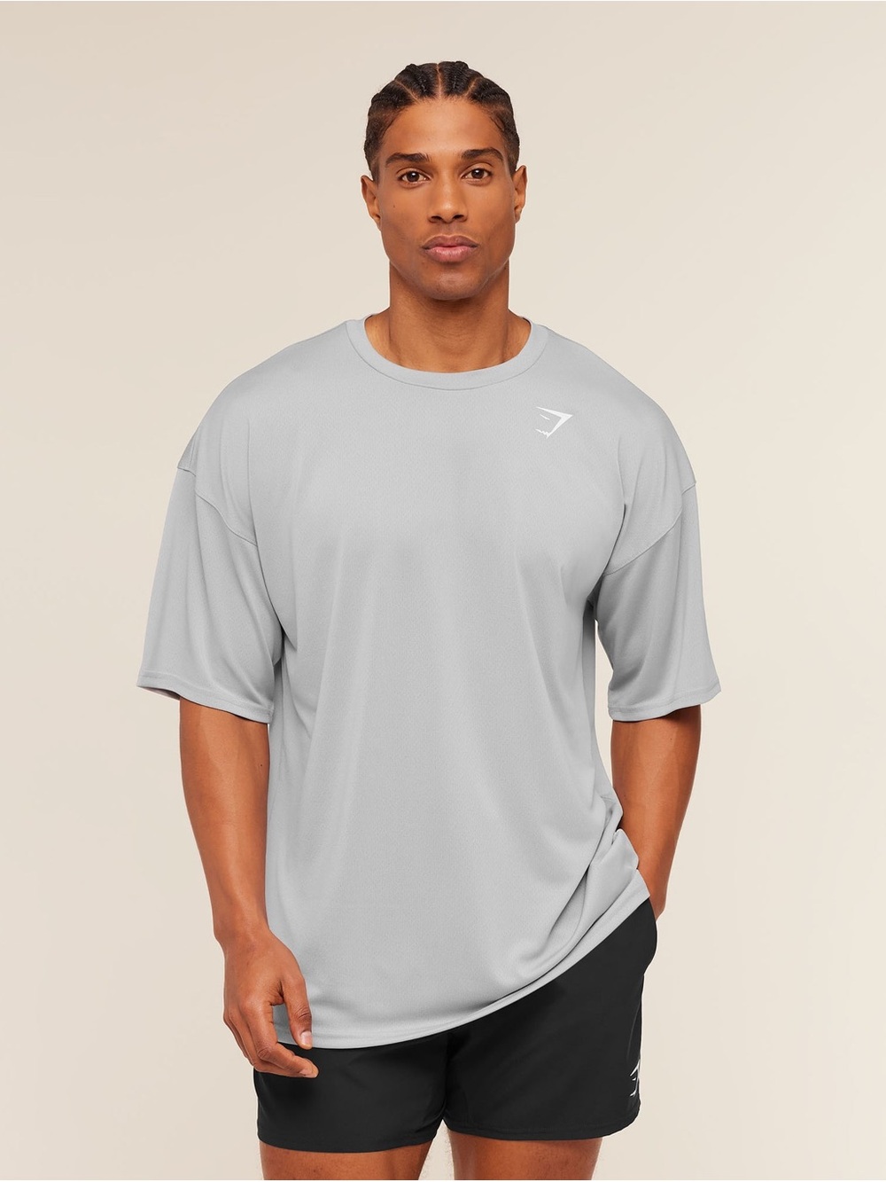 GYMSHARK /// Menโs ARRIVAL OVERSIZED T-SHIRT - Size Large